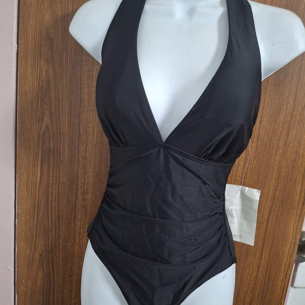 Calvin Klein Black One Piece Swimsuit